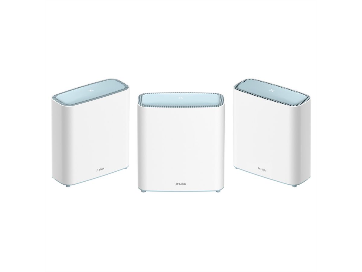 D-Link M32-3 EaglePro Mesh System, 3-Pack, AI, AX3200, WiFi 6, MU-MIMO