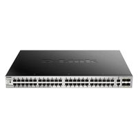 D-Link DGS-3130-54PS/E 54Port PoE Switch, Layer 3 PoE Gigabit Stack (SI