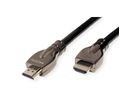 ROLINE 4K HDMI Ultra HD Kabel mit Ethernet, ST/ST, schwarz, 20 m