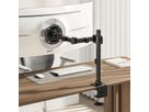 VALUE Schwerlast-LCD-Arm, Trägerstange, 4 Gelenke, Tischmontage, bis 20kg