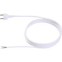 BACHMANN Kontur St.Zuleitung 2x1,0 3m, H05VV-F weiss Kont.St./AEH