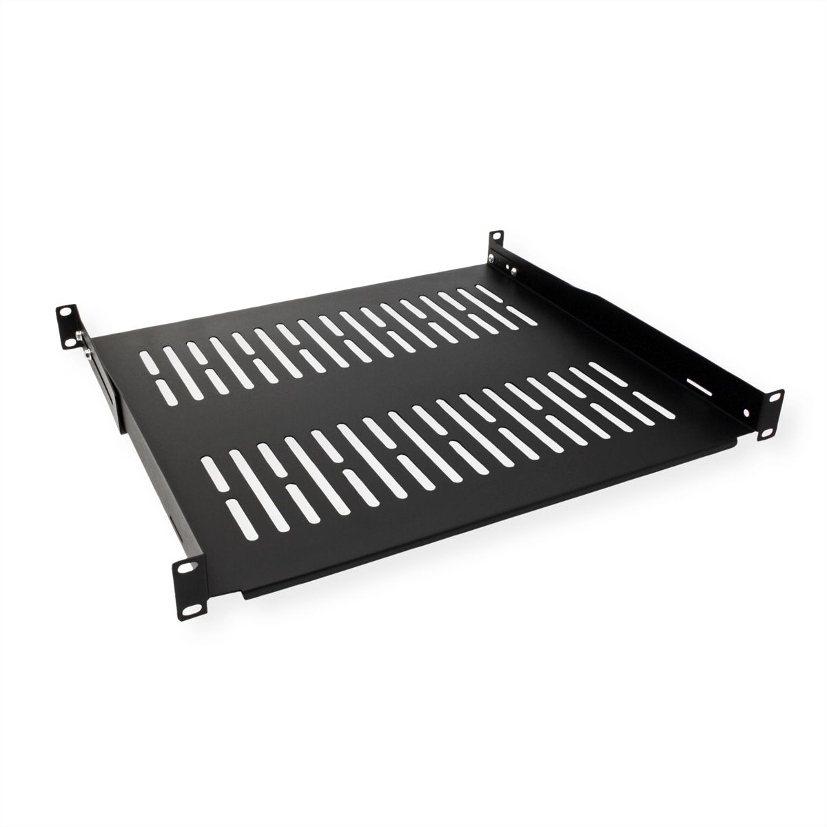 VALUE 19-Zoll-Geräteträger, 485 x 400mm, max. 25kg, schwarz