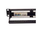 VALUE Kat.6A (Class EA) 19"-Patchpanel, 24 P, ungeschirmt, schwarz