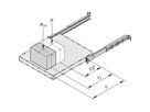 SCHROFF Universal 2 HE Teleskopschiene - TELESK.SCH.UNIV.2HE 508T (2X)