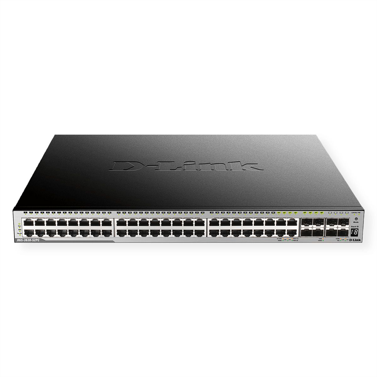 D-Link DGS-3630-52PC/SI/E 52-Port Layer 3 Gigabit PoE Stack Switch (SI)