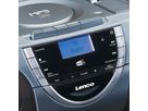 Lenco DAB+-Radio/Boombox SCD-6800, Kassette, CD/MP3-Player, FM, DAB+, grau