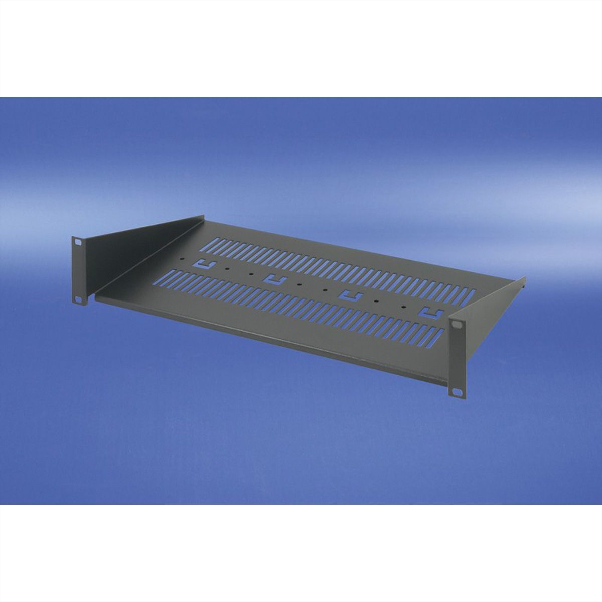 SCHROFF 19"-Geräteträger, 2 HE - 19"GERAETETRAEGER 2HE RAL7021