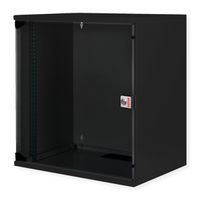 ROLINE 19-Zoll Wandgehäuse Basic 12 HE, 540x400 BxT Bausatz schwarz