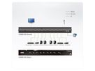 ATEN VS0801HB HDMI Switch mit 8 Ports True 4K