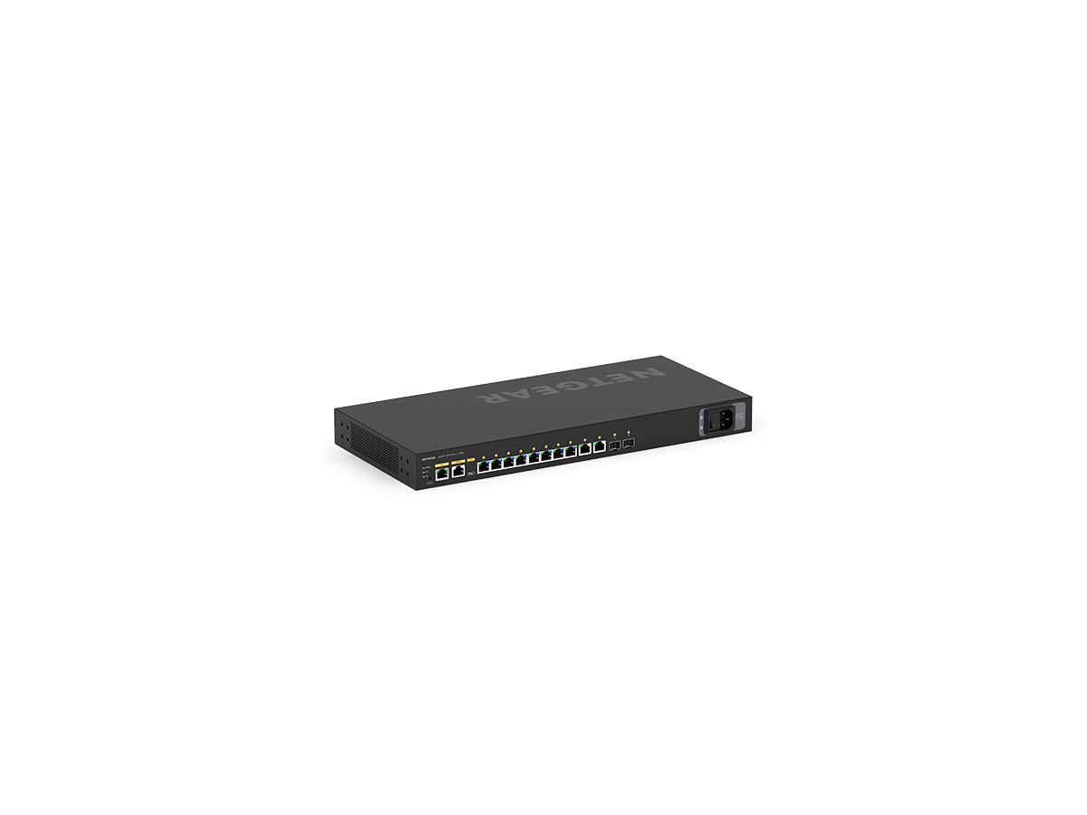 Netgear M4250-10G2F Managed L2/L3 Gigabit Ethernet (10/100/1000) Power over Ethernet (PoE) 1U Schwarz