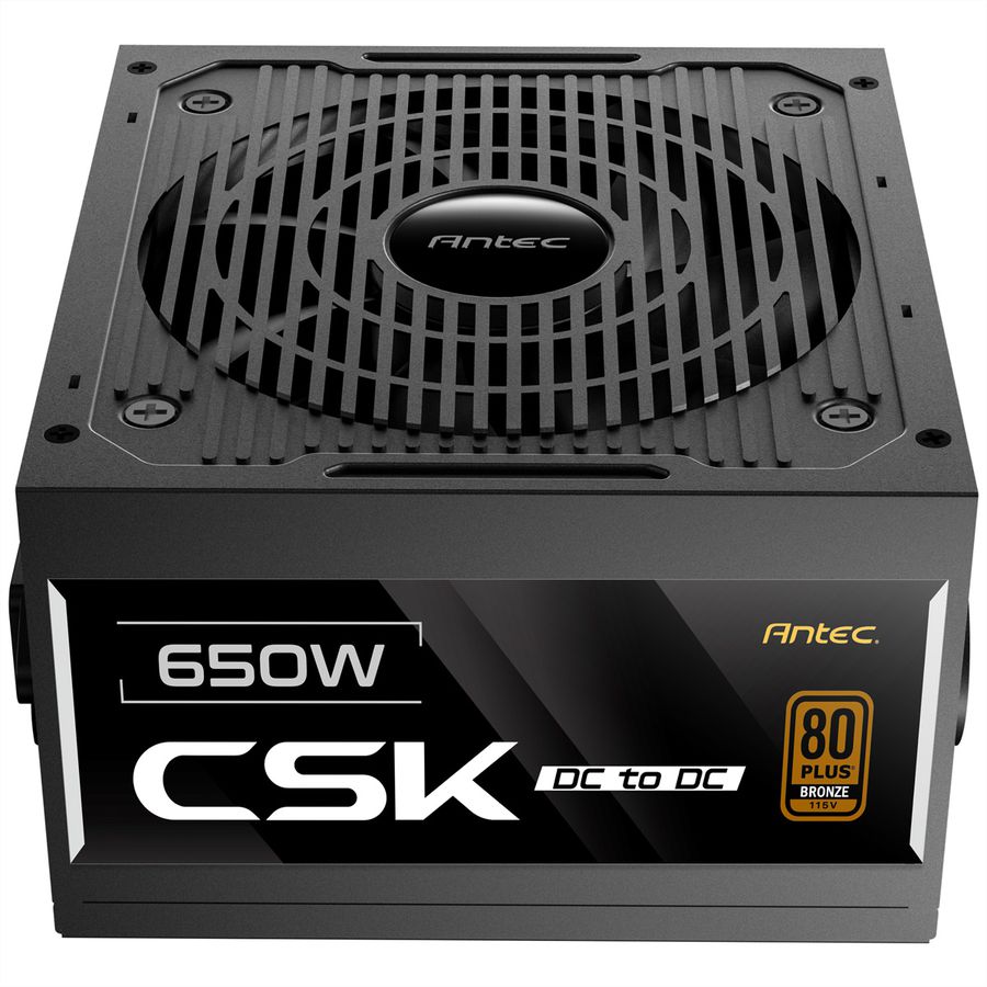 ANTEC CSK650DC PC Netzteil 650W ATX 2.52-kompatibel, schwarz
