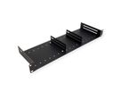 VALUE 19"-Fachboden mit 2 verstellbaren Teilern, 1 HE, schwarz