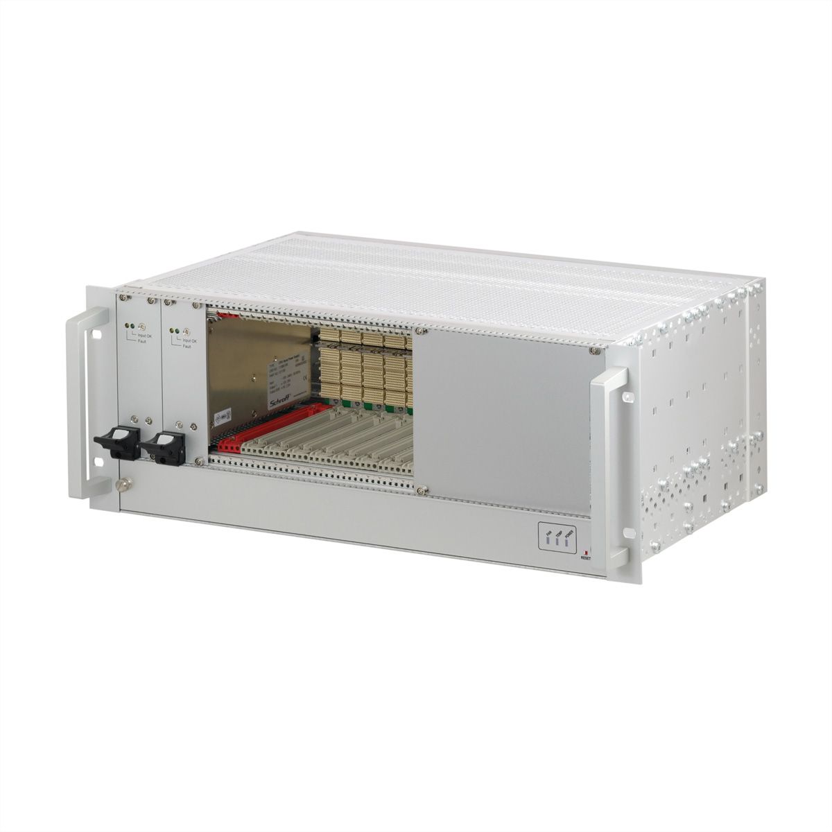 SCHROFF CPCI-S 9SL 4HE 2XPSU RI/O