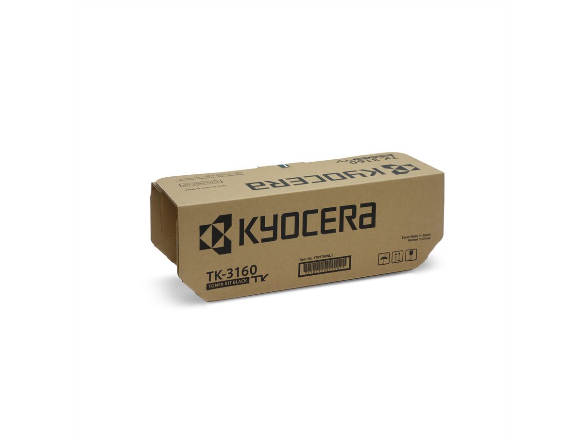 TK-3160, KYOCERA Toner, schwarz für ca. 12.500S., Ecosys P3045dn