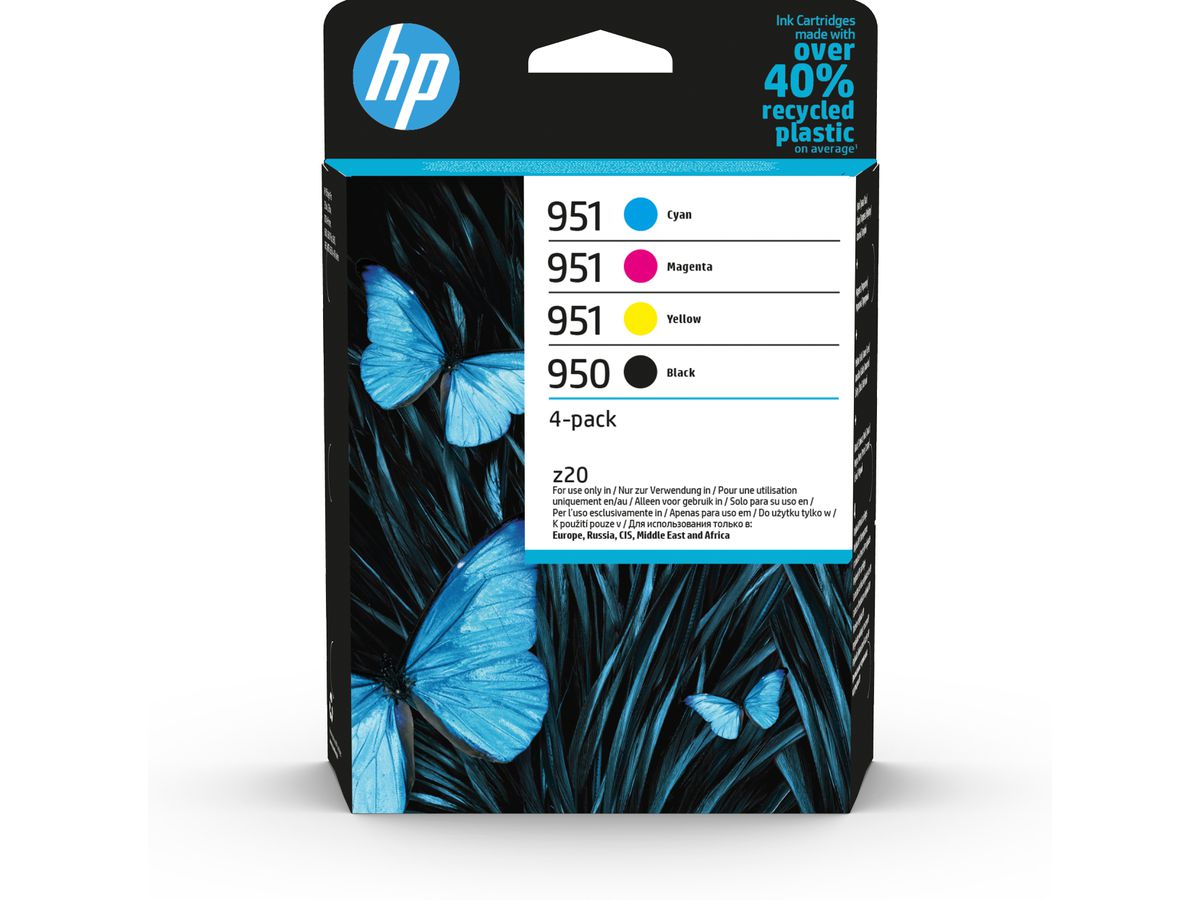 HP 950/951 Original Schwarz, Cyan, Magenta, Gelb 4 Stück(e)