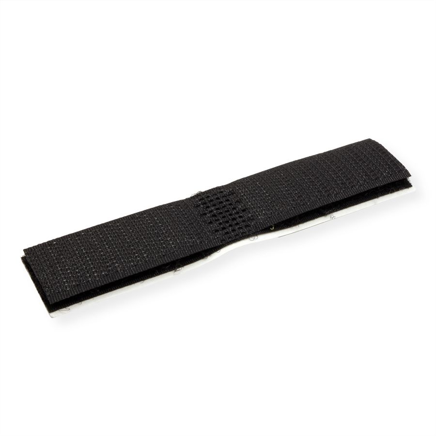 VELCRO® ONE-WRAP® Kabelflachverleger schwarz, doppelt, 20 x 100 mm