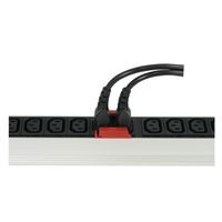 SCHROFF Verriegelungslasche für IEC 60320-C13-Stecker - VERRIEGELUNGSLASCHEN (12STK)
