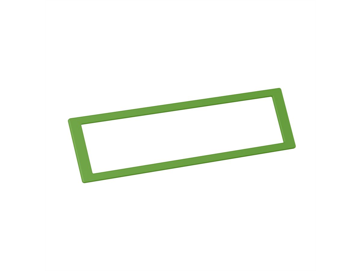 BACHMANN BN PRO Rahmenblende grün, 6 Stück