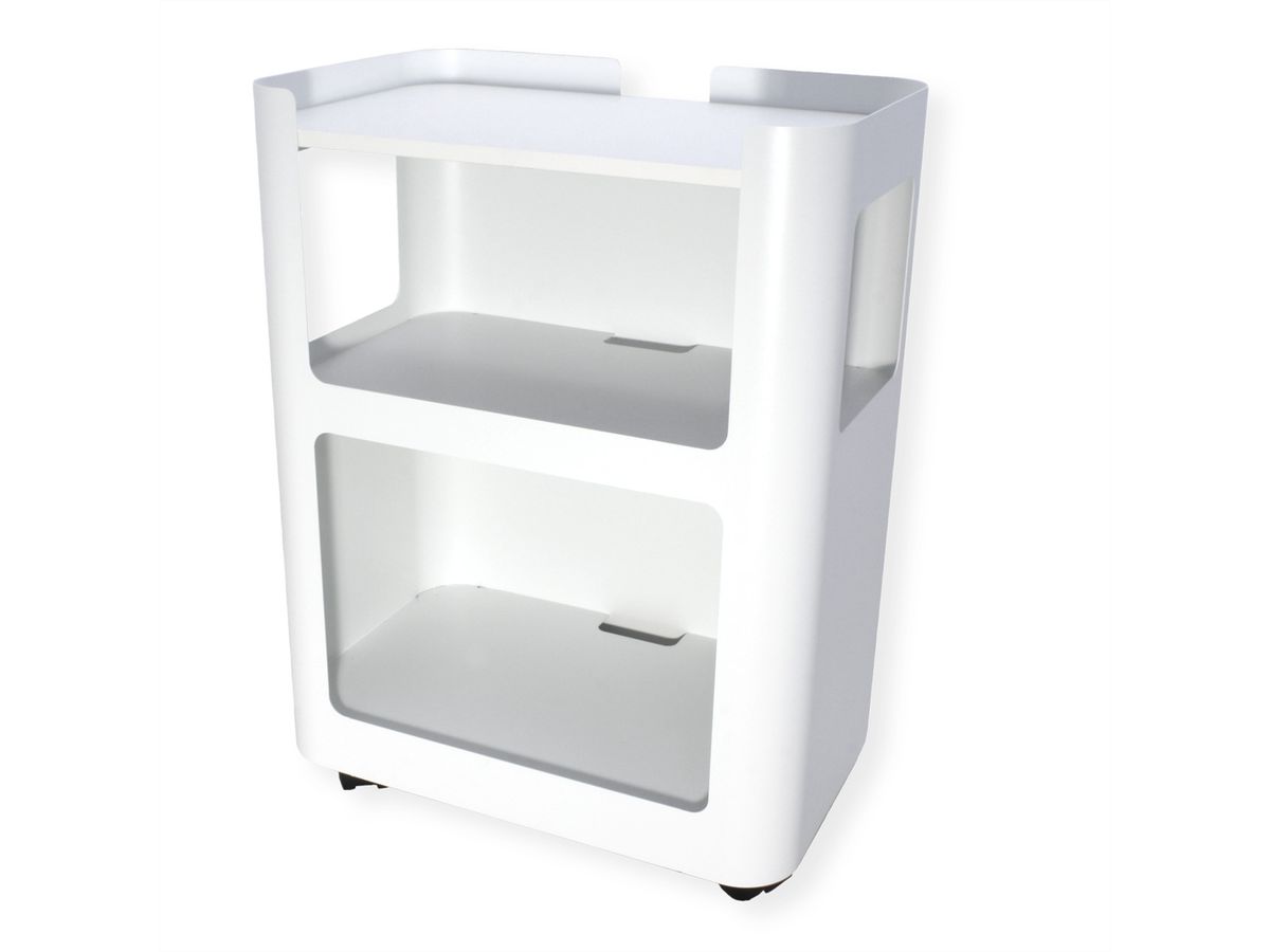 VALUE Mobiler und offener Schrank, weiß
