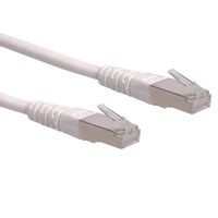 ROLINE Patchkabel Cat.6 (Class E) S/FTP (PiMF), weiß, 10 m