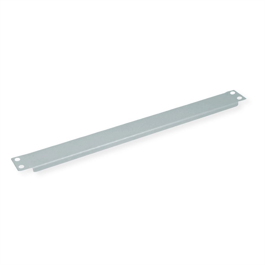 VALUE 19-Zoll-Blindplatte 1 HE, grau