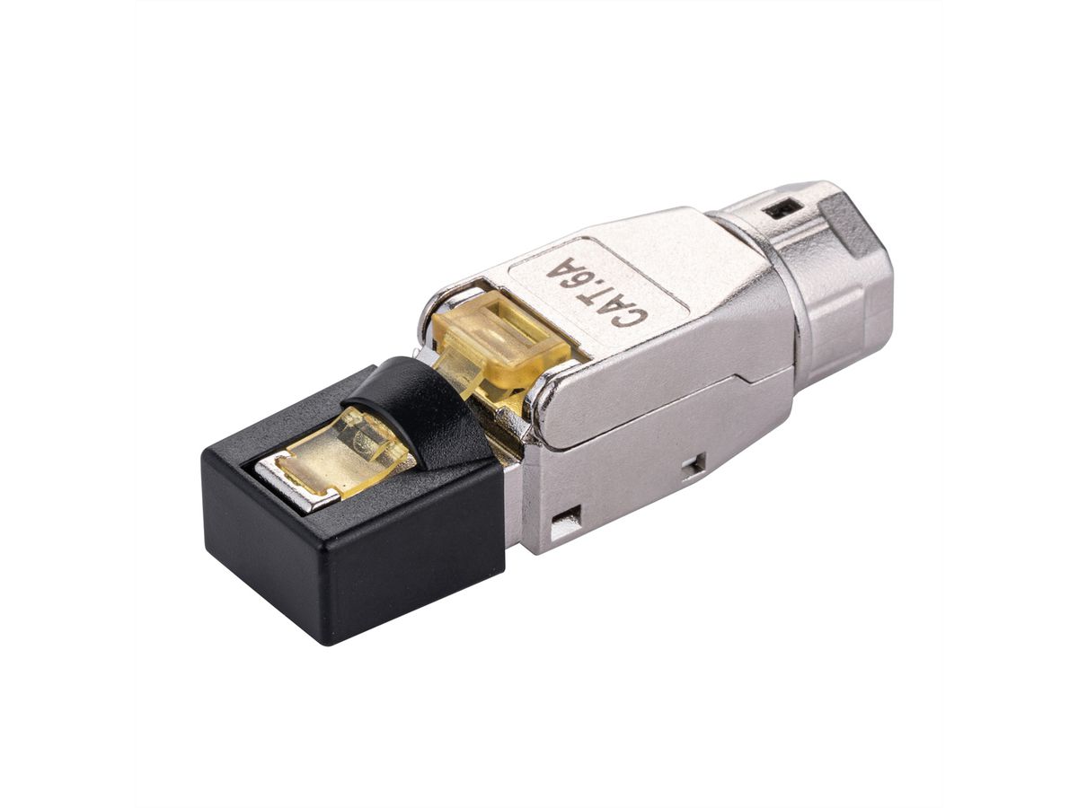 VALUE feldkonfektionierbarer RJ-45 Stecker Cat.6A (Class EA), STP