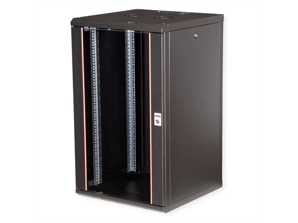 ROLINE 19-Zoll Wandgehäuse Pro 20 HE, 600x600 BxT schwarz