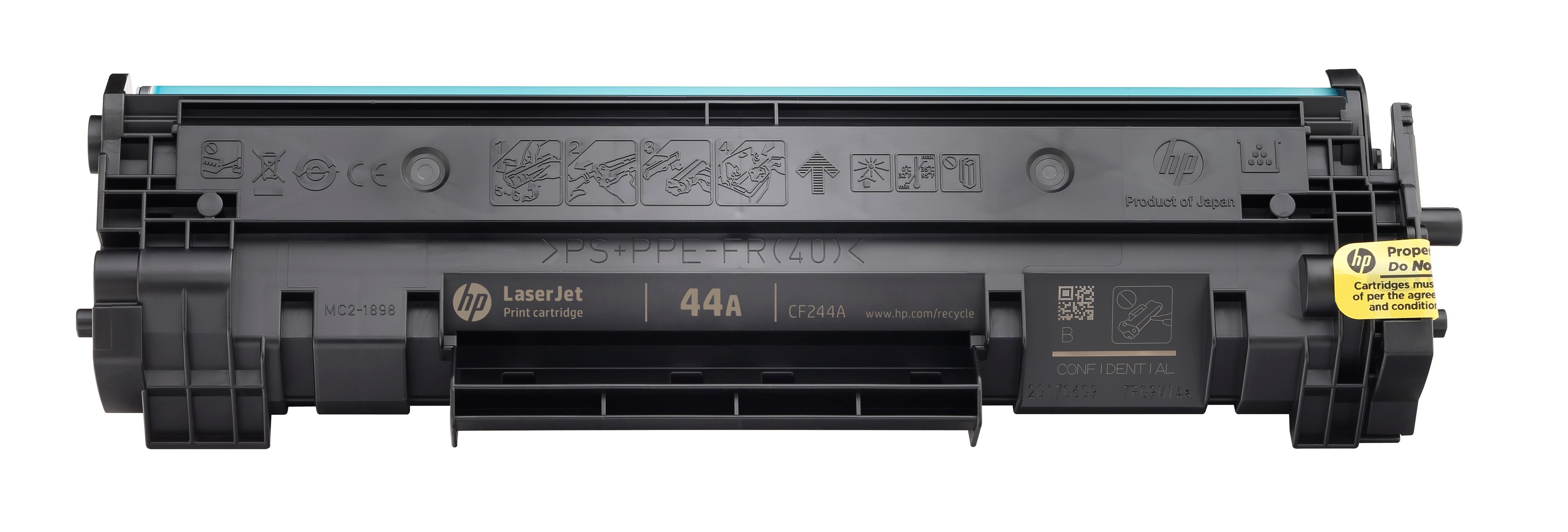 HP 44A Schwarz Original LaserJet Tonerkartusche