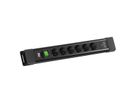 BACHMANN CONNECTUS 6xCEE7/3 1xSchalter, 1xUSB C/C 45W L=2,0m CEE7/7 schwarz