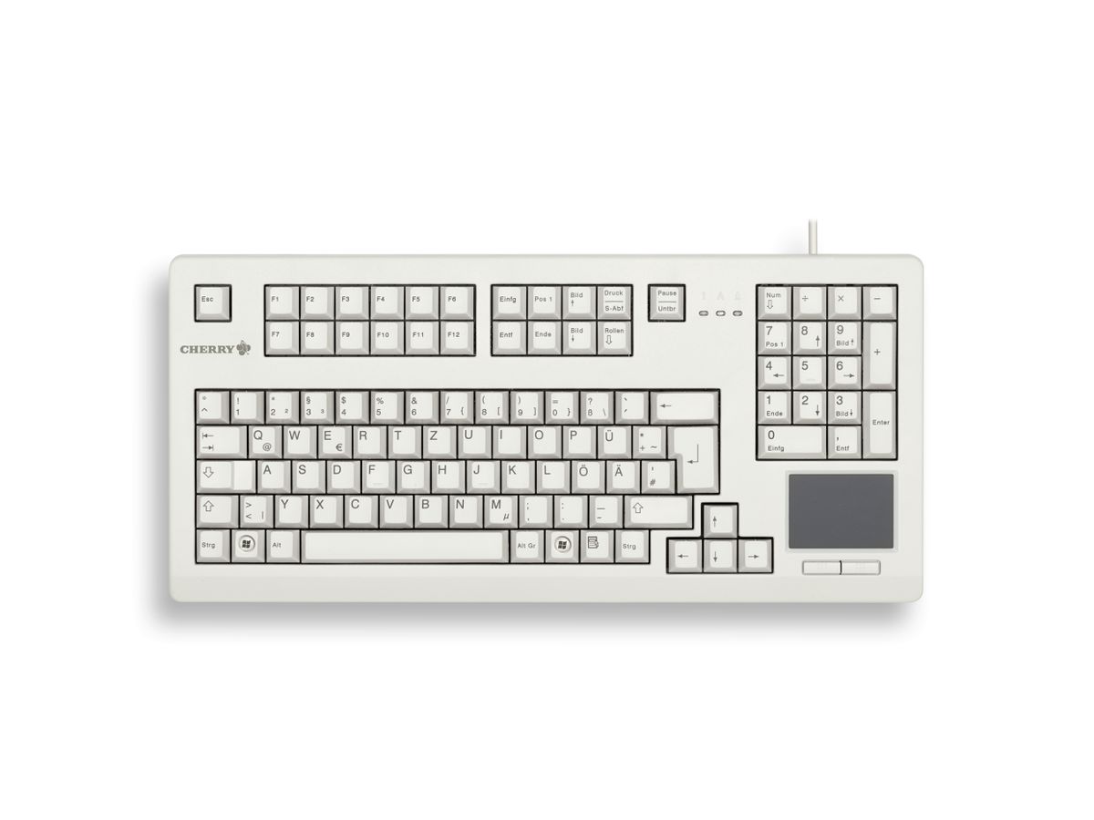 CHERRY TouchBoard G80-11900 Tastatur USB QWERTY Englisch Grau