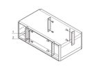 SCHROFF EMV-Dichtung Frontplatte / Rückwand - Seitenwand - EMC-TRAEGERLEISTE 4HE FPL-SW