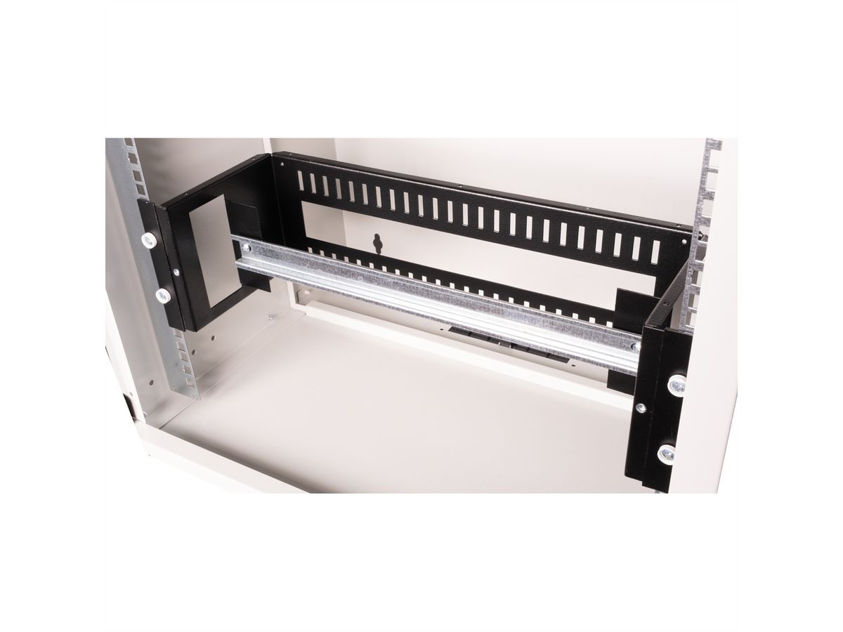 ROLINE 19-Zoll Hutschienenträger 3 HE, 133x482x123 HxBxT
