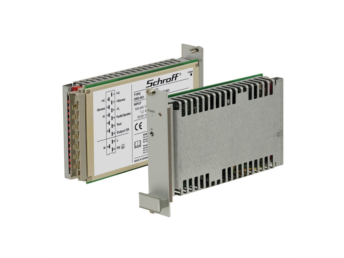 SCHROFF NETZGER. MAX50-148 3HE 6TE