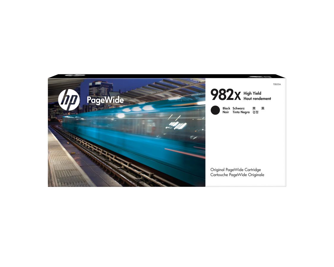 HP 982X Schwarz Original PageWide-Patrone mit hoher Reichweite