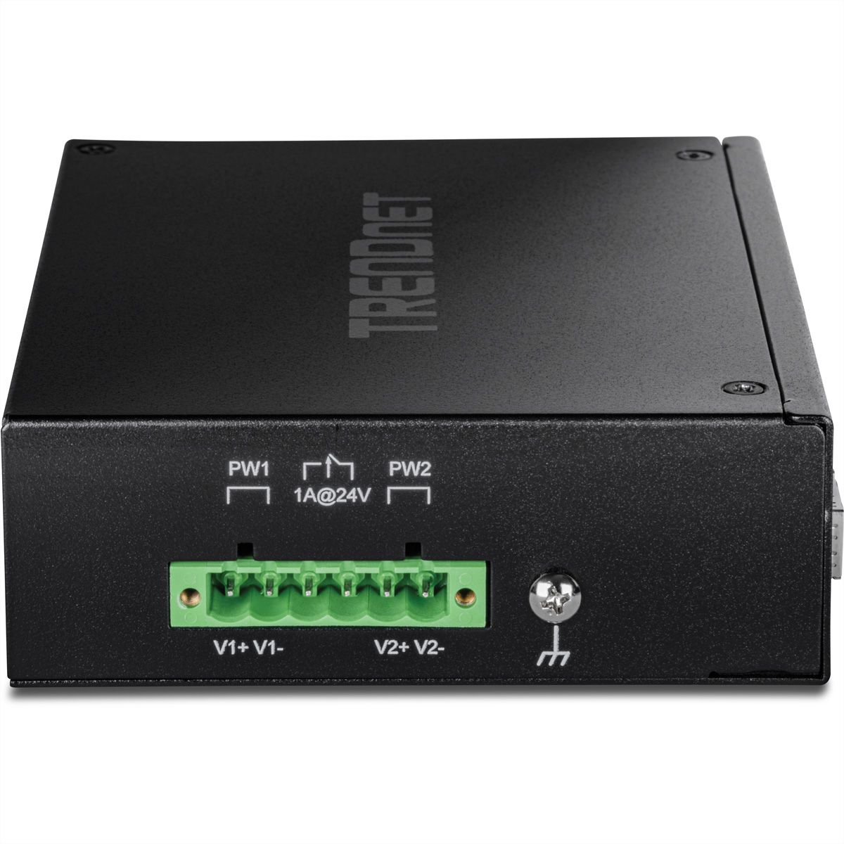 TRENDnet TI-PG62B 7-Port Switch PoE+ 2SFP Industrial Gigabit