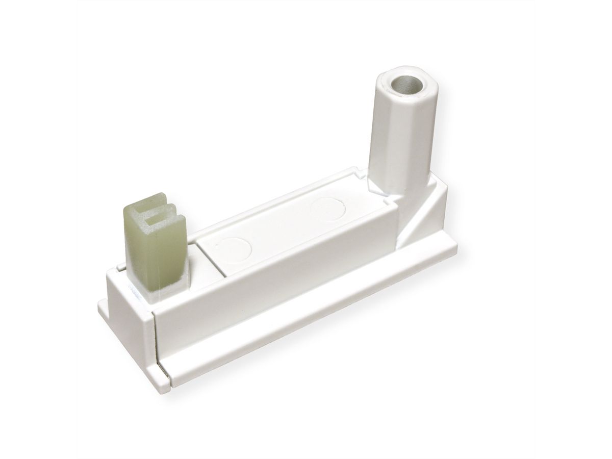 BACHMANN Desk2 Klebesockel-Set, weiß