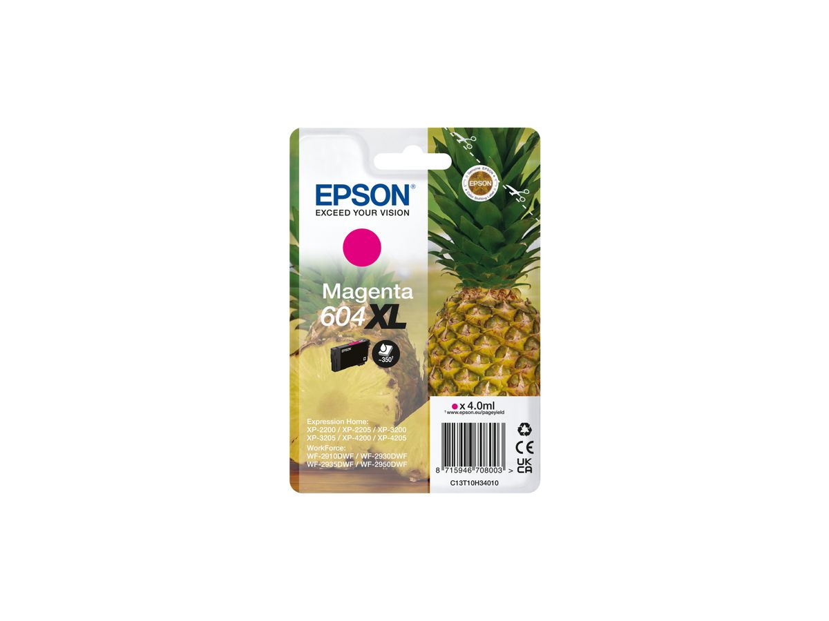 Epson 604XL Druckerpatrone 1 Stück(e) Original Hohe (XL-) Ausbeute Magenta