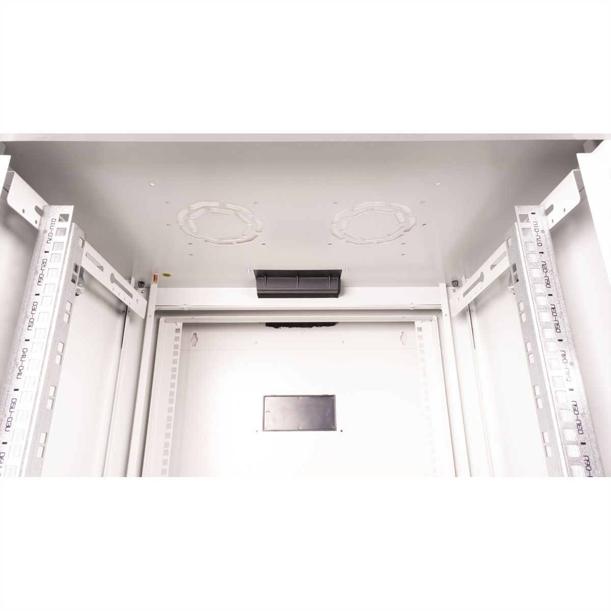 ROLINE 19-Zoll Wandgehäuse Pro 7 HE, 600x600 BxT zweiteilig schwenkbar grau
