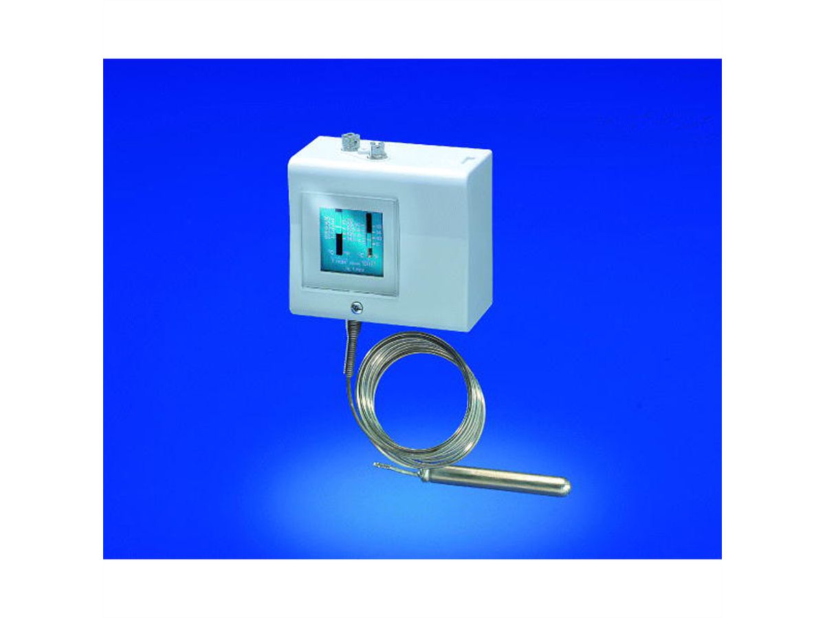 SCHROFF Thermostat mit externem Temperaturfühler - THERMOSTAT M.FUEHLER+SCHALT.