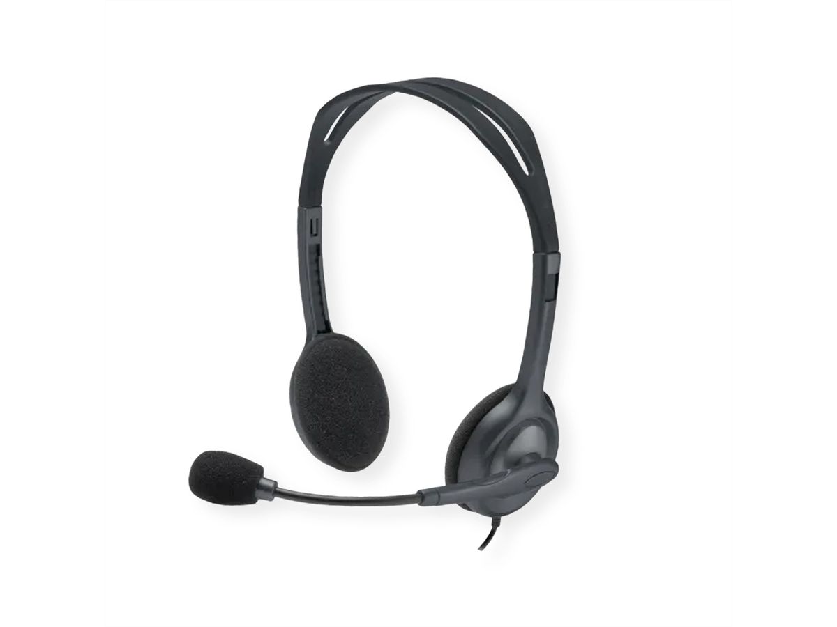 Logitech H111 Kopfhörer, Büro/Callcenter