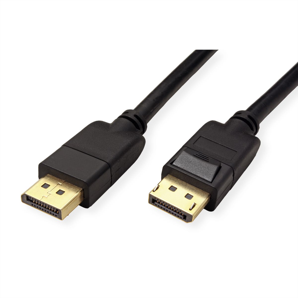 ROLINE RM DisplayPort Kabel, v1.4, DP ST - ST, schwarz, 2 m