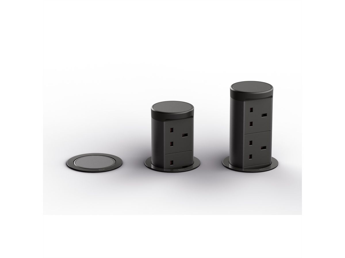 BACHMANN ELEVATOR2 2xUK, RAL9005 L=2,0m UK13A 0,5m ISV