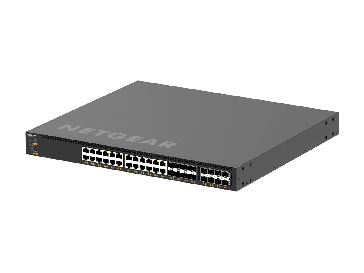 NETGEAR M4350-24X8F8V Managed L3 10G Ethernet (100/1000/10000) Power over Ethernet (PoE) 1U Schwarz