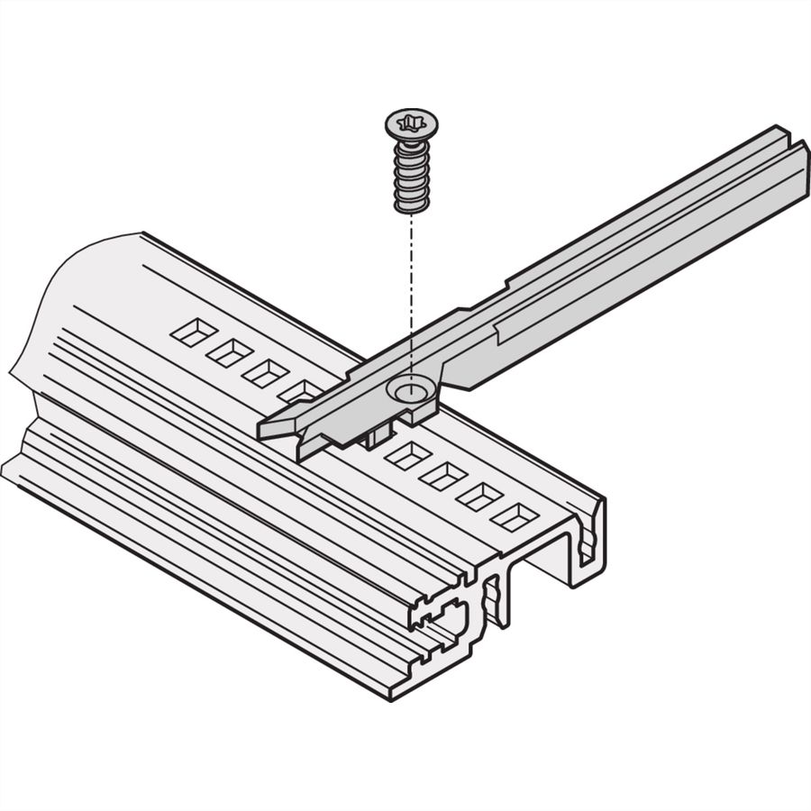 SCHROFF Senkkopfschraube mit Torx - TORXSCHR 2.5X7.7 100STK