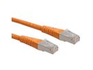 ROLINE Patchkabel Kat.6 (Class E) S/FTP (PiMF), orange, 3 m