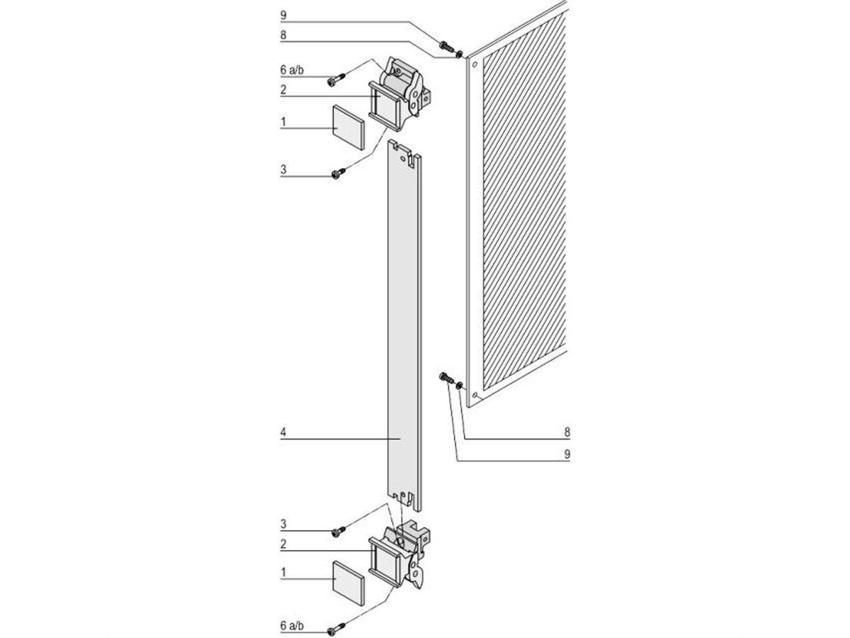 SCHROFF Steckbaugruppen mit Aushebegriff in Trapezform, Typ 2 - SBGR TR-GR 6HE 7TE