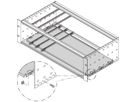 SCHROFF Montageplatte Standard - MONTAGEPLATTE 220T 63TE