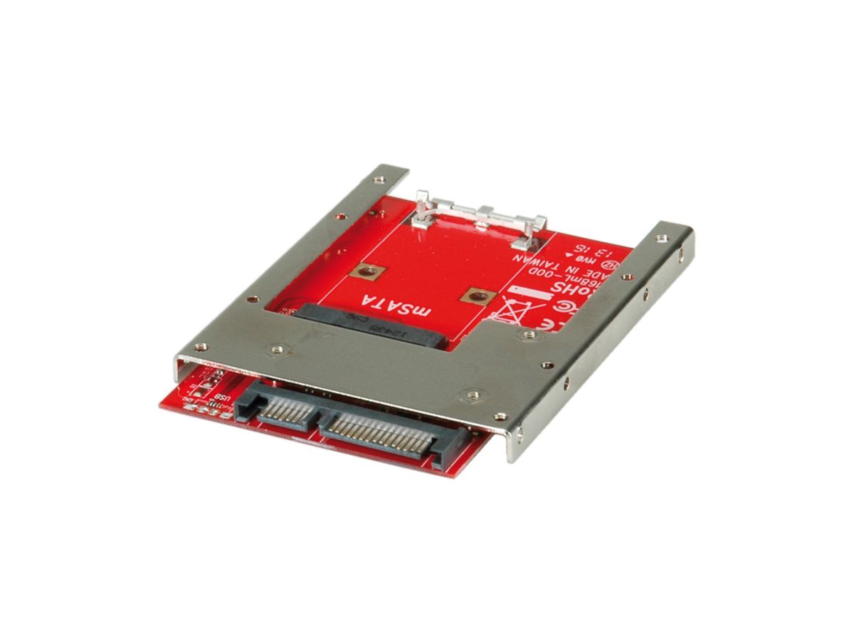 ROLINE Adapter mSATA SSD zu 2.5 SATA 22pin