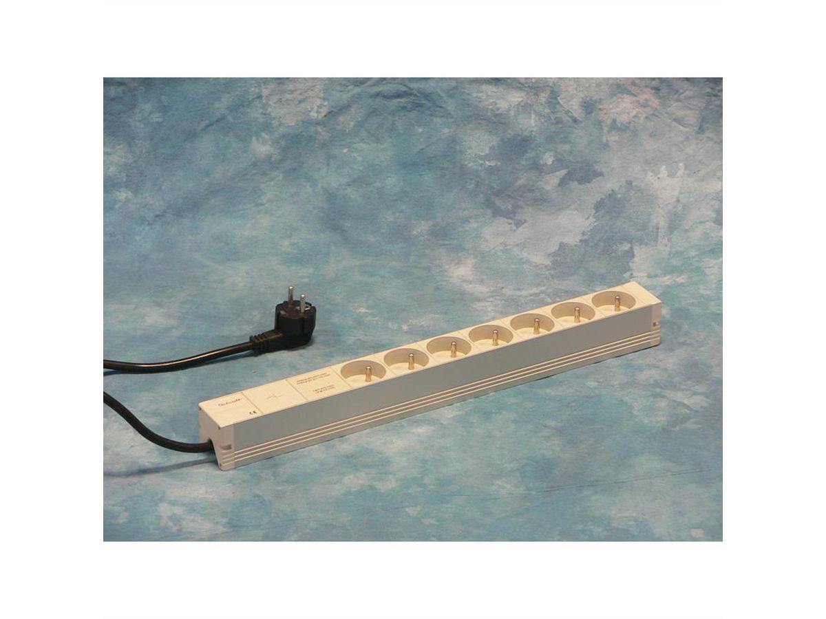 SCHROFF UTE-Steckdosenleiste - STDL.UTE 7DO.NETZFILT.438.5L
