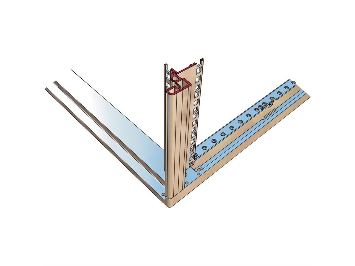 SCHROFF AdvancedMC-Modul-Mechanik, Pull-Griff-Mechanik, PIGMG AMC.0 R2.0RC1.2 - AMC MODUL C D